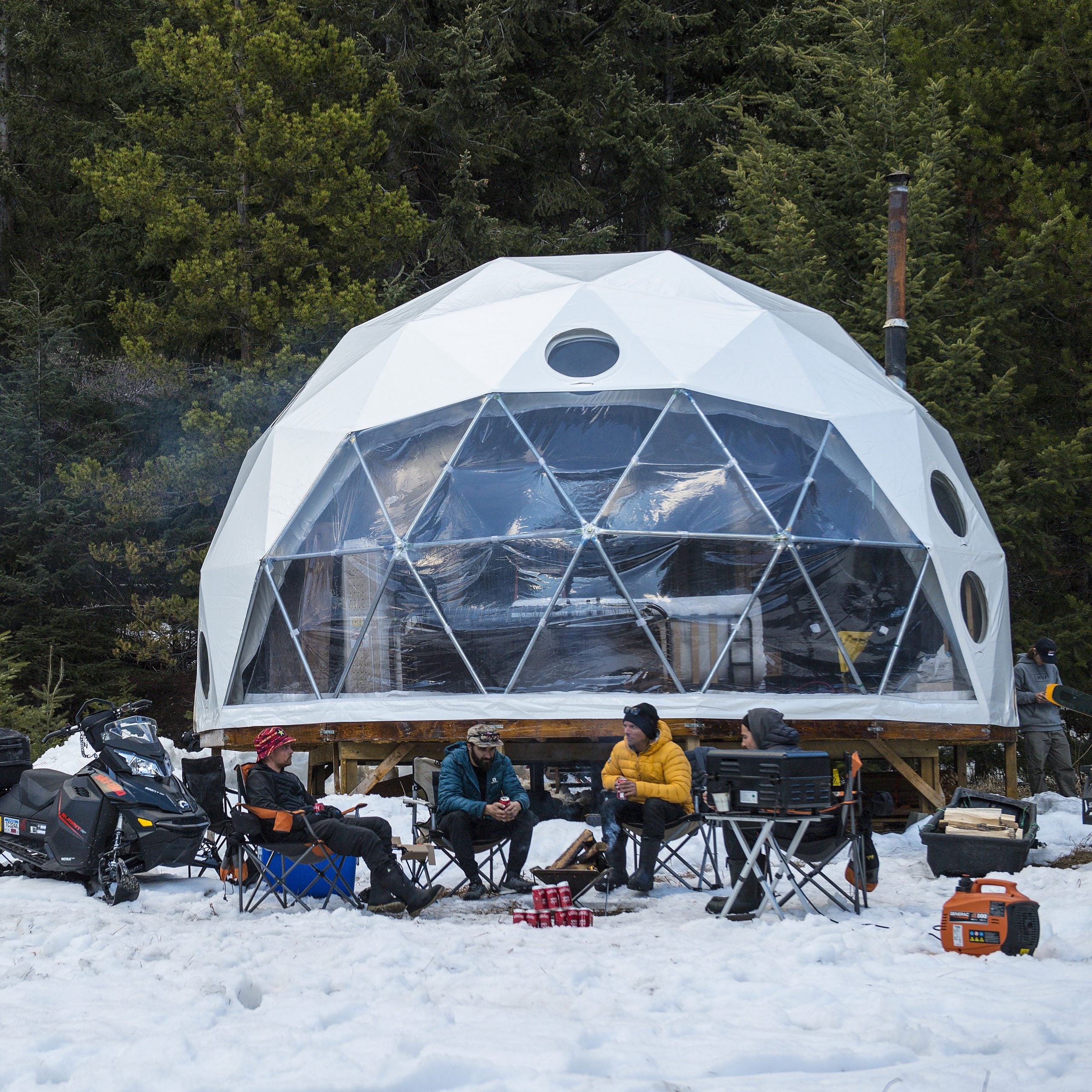 Location, location, location! Geodesic Domes In The Heat