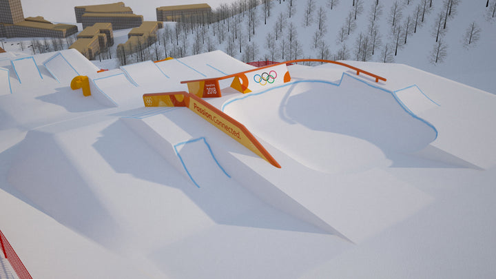 2018 OLYMPIC SLOPESTYLE COURSE PREVIEW