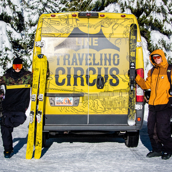 WIN THE NEW LINE TRAVELING CIRCUS SKI!