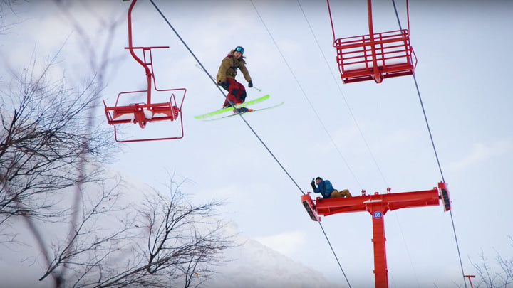 Crazy Karl: Crazy Chairlift Grind