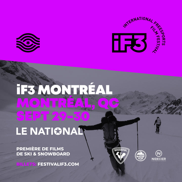 iF3 MONTREAL SCHEDULE ANNOUNCED