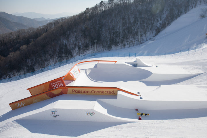 OLYMPIC SLOPESTYLE COURSE FIRST LOOK